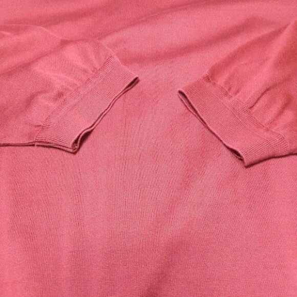 ST. CROIX SHOP Red Fine Knit Sweater Lightweight Made in The USA Breathable XL - Picture 5 of 10